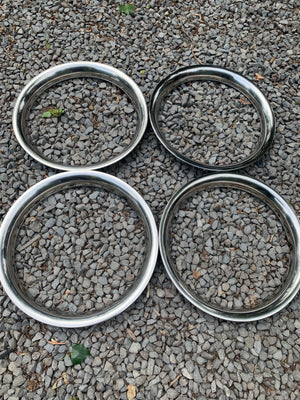 Wheel Bands 15" STAINLESS STEEL