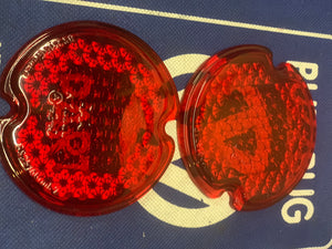 Tail Light Lens PAIR, Kombi 1958-61