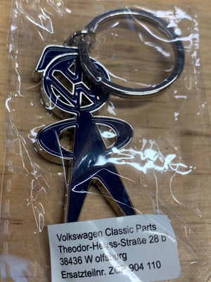 VW Key Ring-  MR or MISS Bubble Head