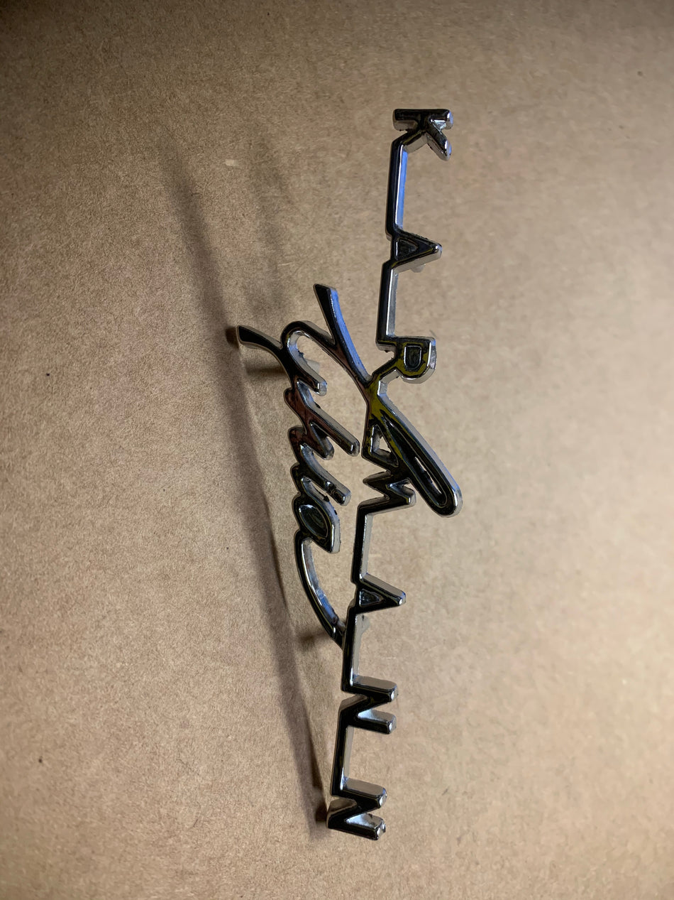 "Karmann Ghia" dash Badge