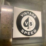 'VW Speed" Sticker