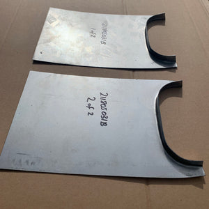 Front Indicator Blanking Plates, Kombi 72-79