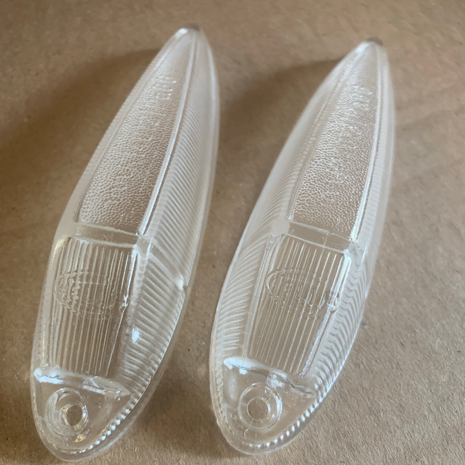 Indicator lens, side marker, PAIR - T3 1962 to 1973