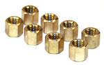 Manifold Nuts (x8), BRASS 11mm