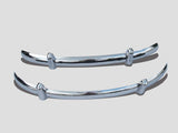 EURO BLADE Bumpers stainless steel, Beetle 1955-72