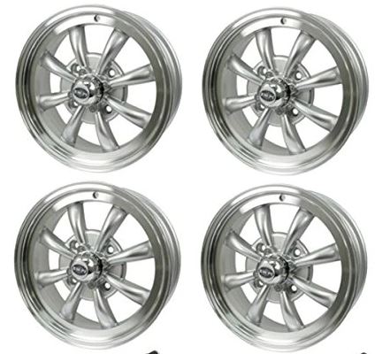 8-SPOKE Wheels Silver 15"X 5.5" SET (4x130)